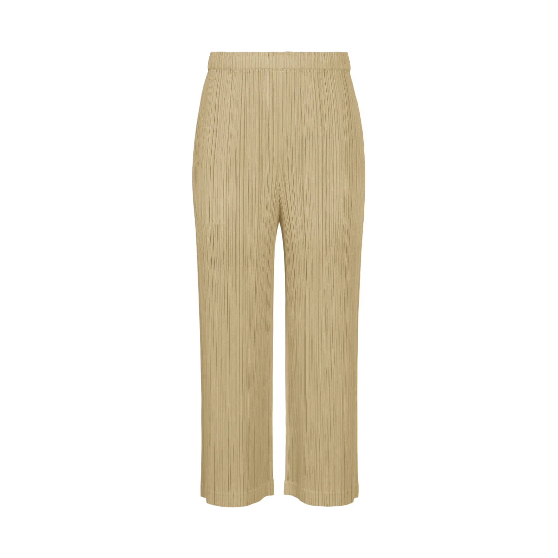 PP63-JF371-42 (W) Pleats Please Issey Miyake Thicker Bottoms 1 Pants Sand Beige