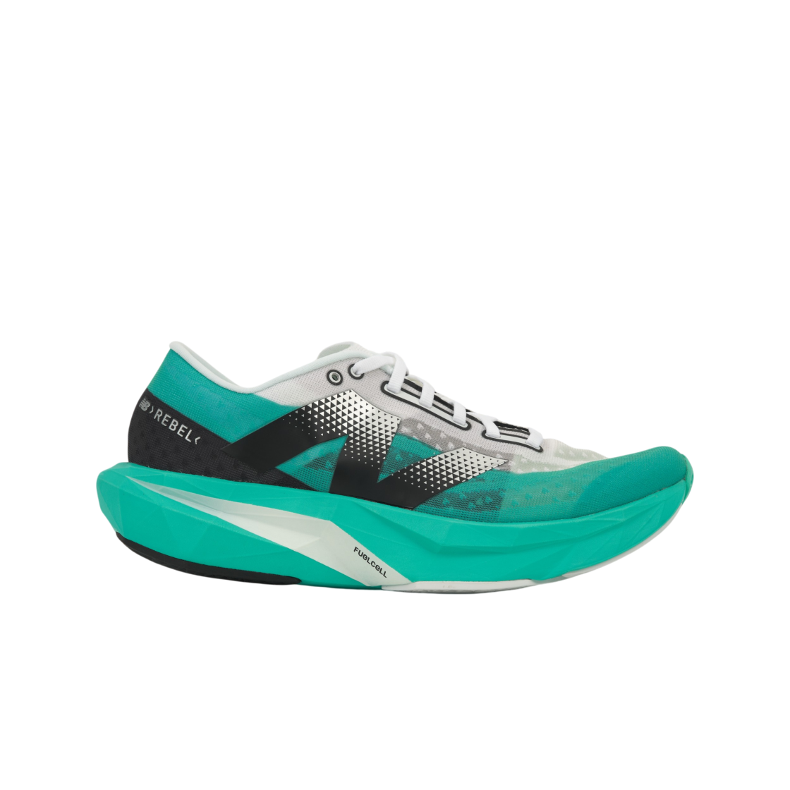 뉴발란스 퓨어셀 레벨 v4 사이버 제이드 화이트 - D 스탠다드(New Balance Fuelcell Rebel v4 Cyber Jade White - D Standard)