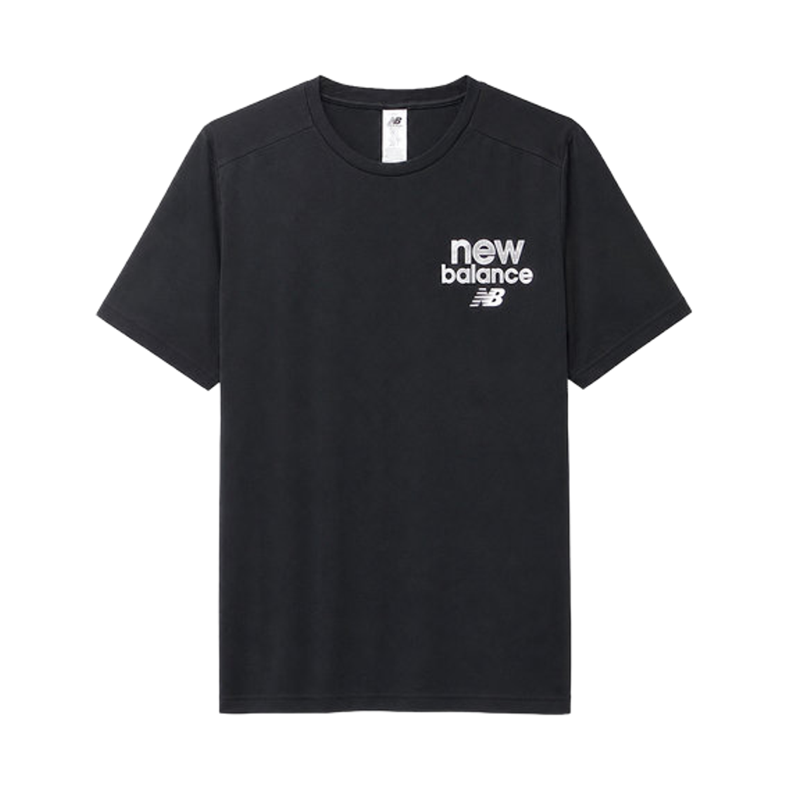 뉴발란스 스포츠 레프트 체스트 그래픽 티셔츠 블랙(New Balance Sport Left Chest Graphic T-Shirt Black) - 1
