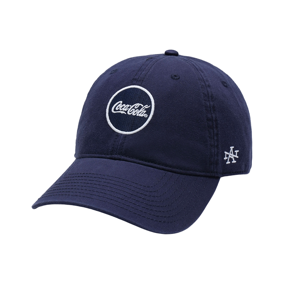 SMU674NCOKE-NAVY American Needle Coca-Cola Circle Logo Ballpark Cap_Navy