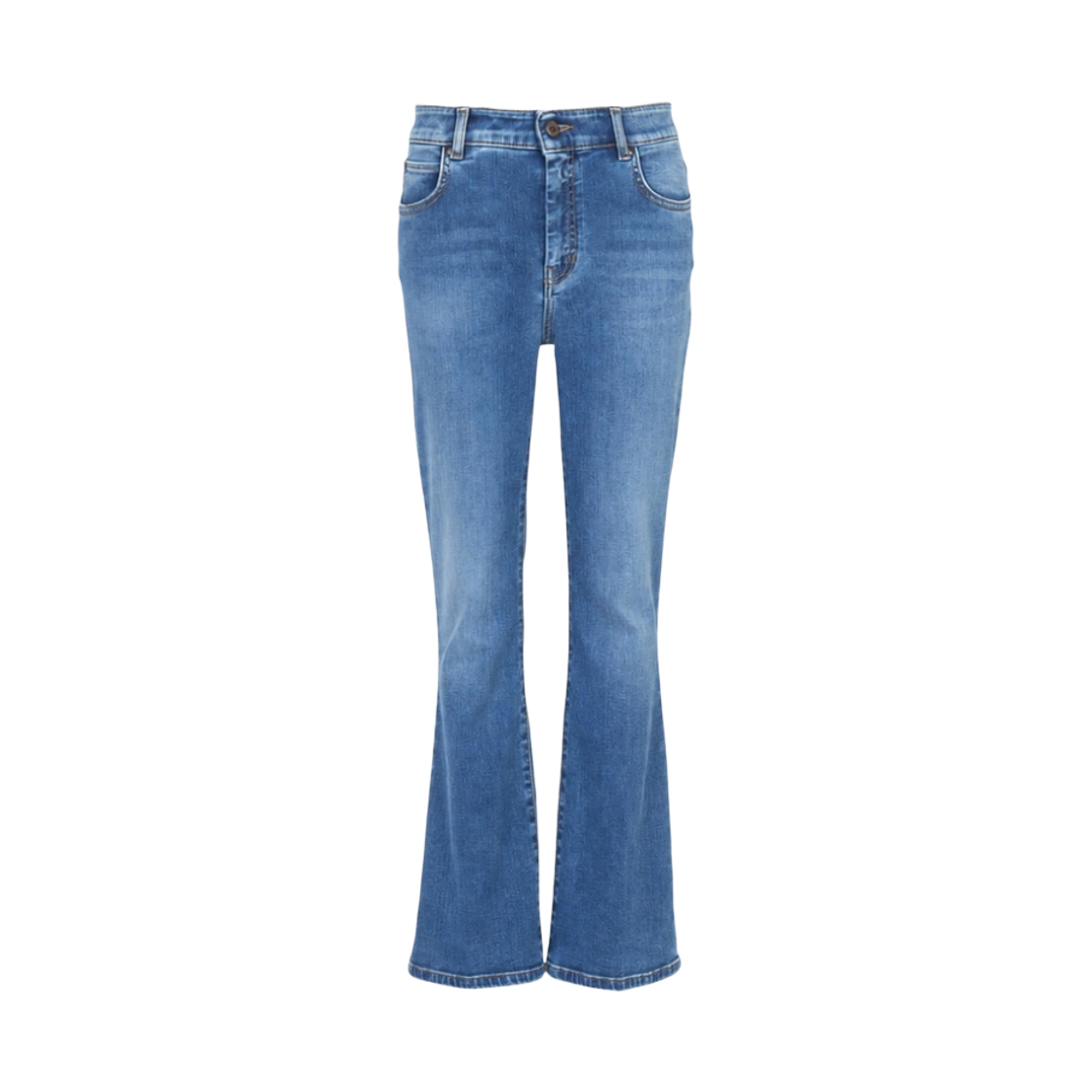 (W) 위켄드 막스마라 라팔로 데님 진 블루((W) Weekend Max Mara Rapallo Denim Jeans Blue) - 1