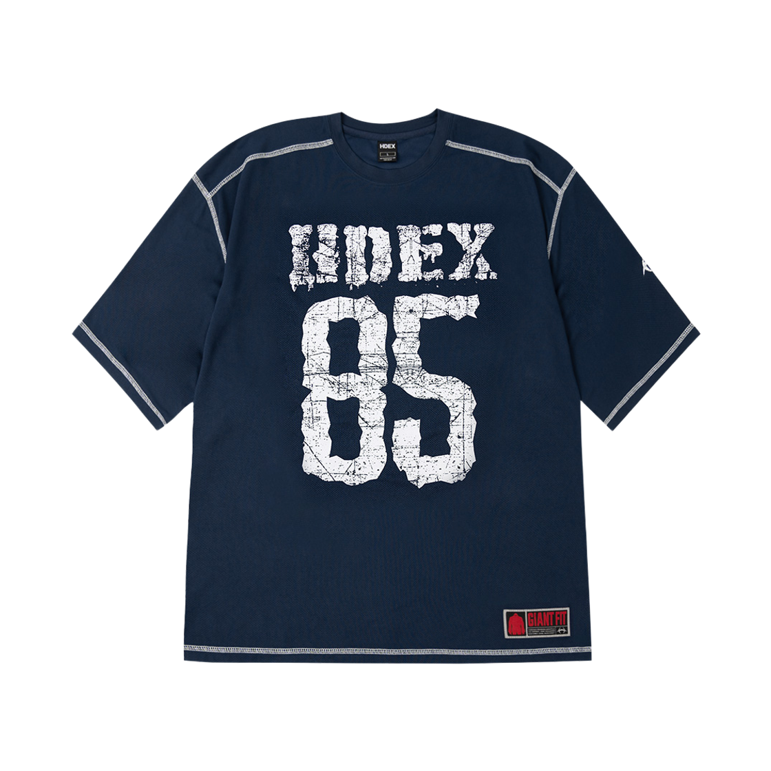 H252MLGTS090NV HDEX Giant Fit 85 Mesh Short Sleeve Navy