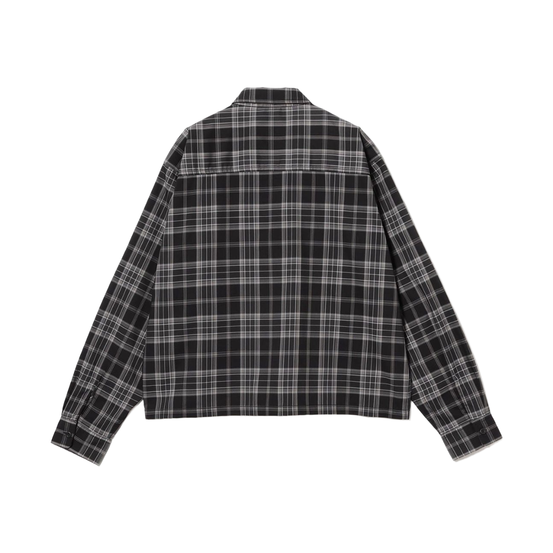 빔즈 체크 숏 셔츠 블랙 체크(Beams Check Short Shirt Black Check) - 2