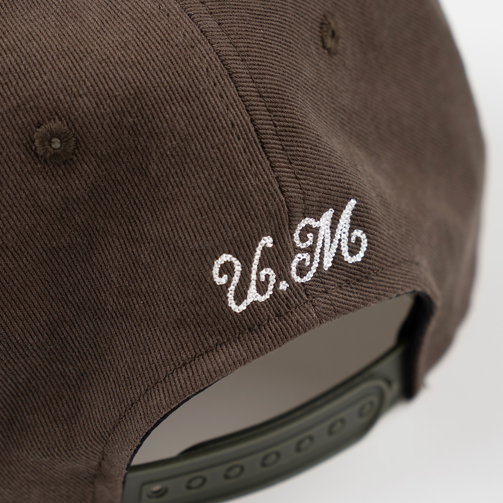 언스테디마켓 로즈 패치 캡 카키브라운(UnsteadyMarket Rose Patch Cap_Khaki Brown) - 5