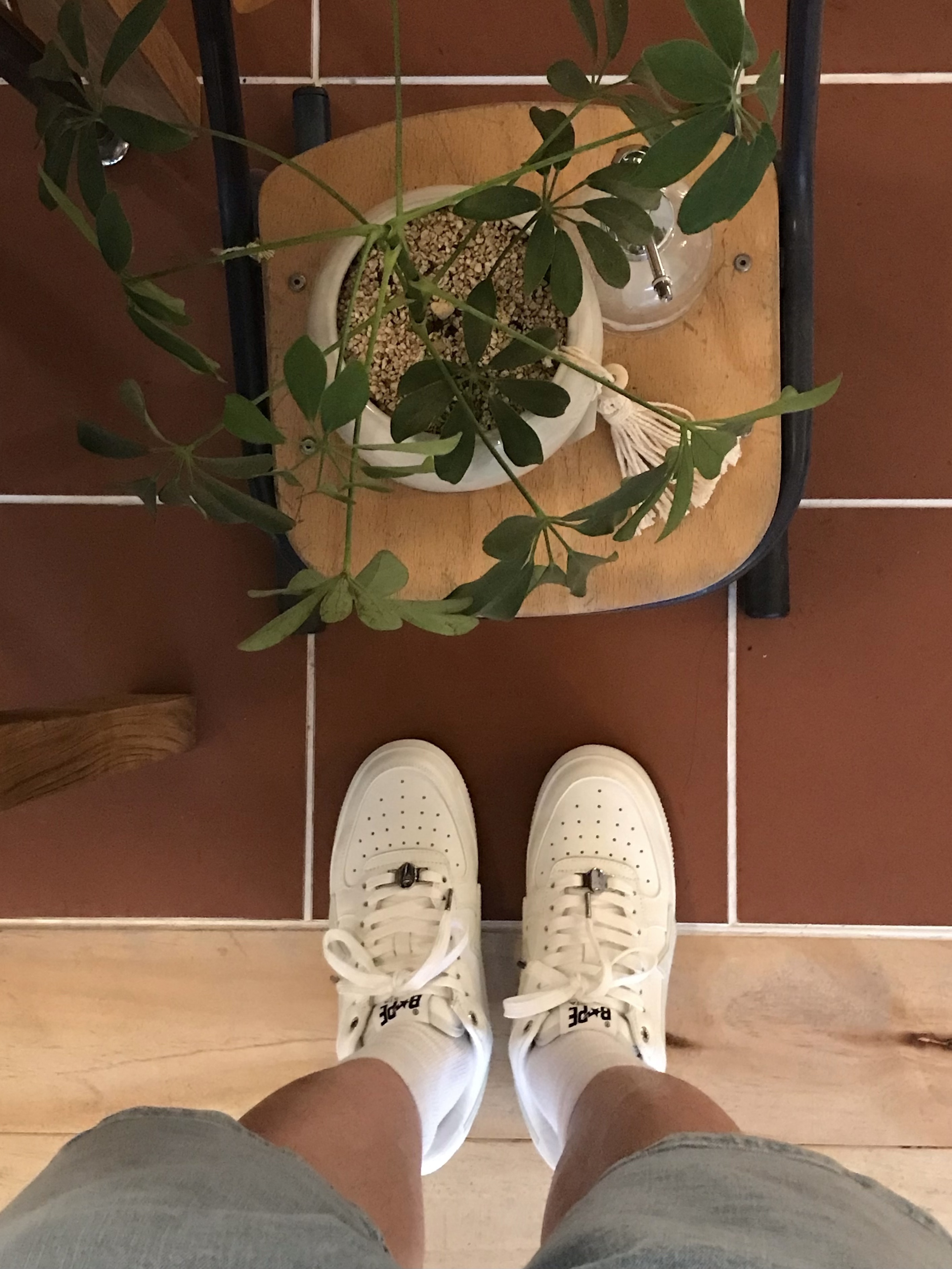 BAPE Sta Os #2 White 착용 스타일 - 2