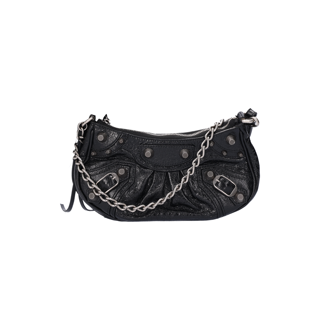 발렌시아가 695814 르 카골 체인 미니백 레더 블랙(Balenciaga 695814 Le Cagole Mini Chain Bag Leather Black)