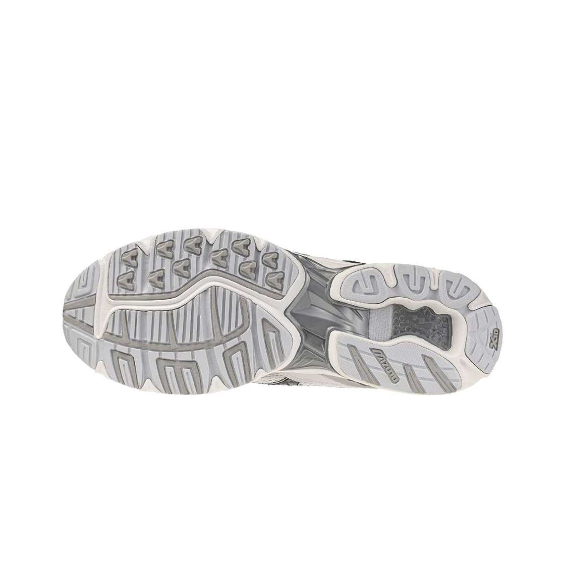 미즈노 웨이브 라이더 10 GF 화이트 블랙 샌드 라일락 힌트(Mizuno Wave Rider 10 GF White Black Sand Lilac Hint) - 3