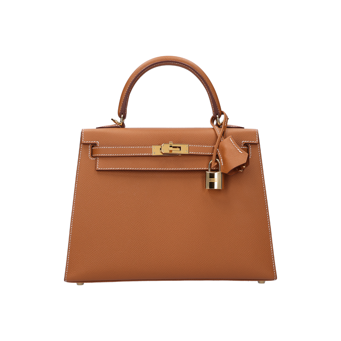 ITIBT6UMJLWN Hermes Kelly 25 Bag in Gold Metal with K Engraving