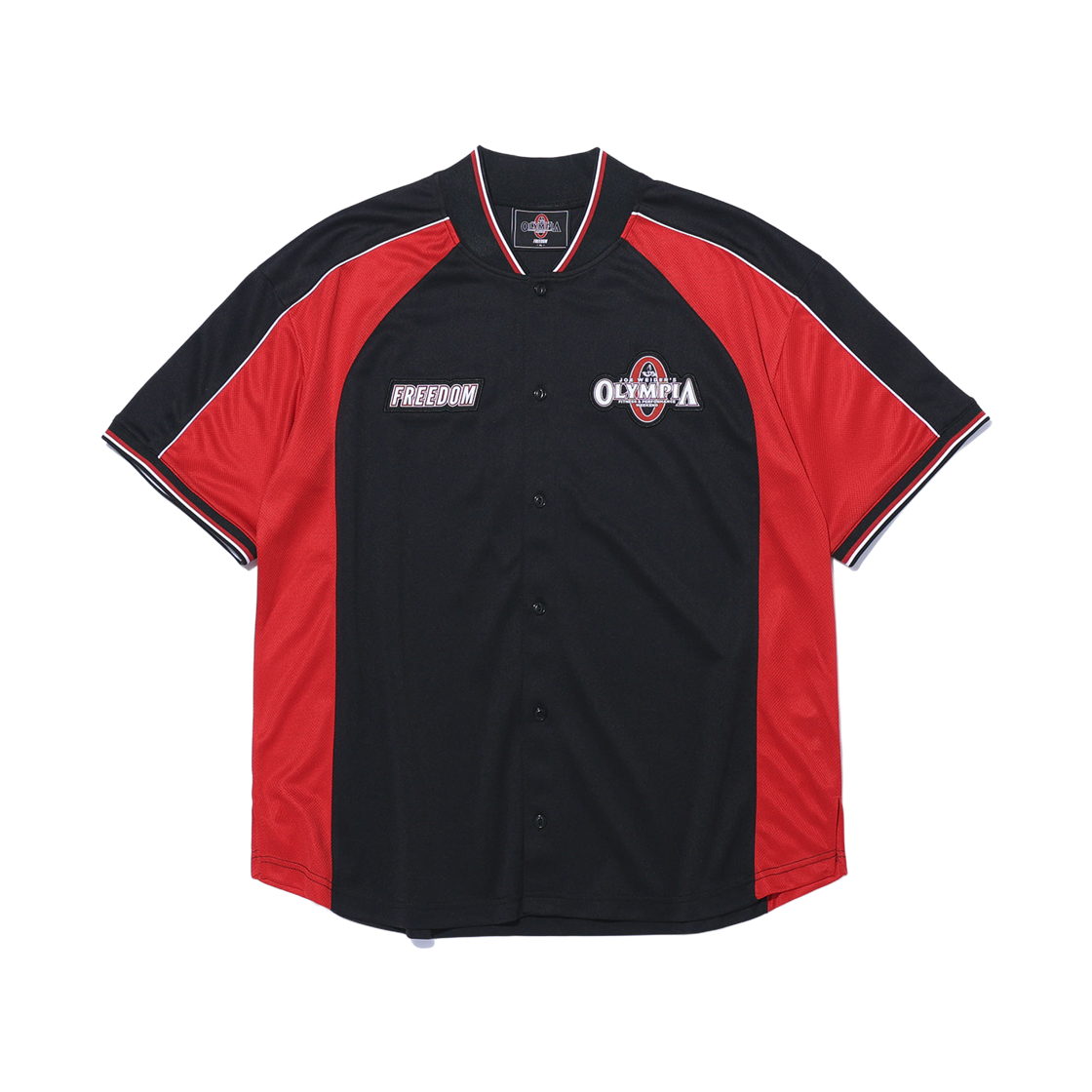 프리덤 올림피아 패널 베이스볼 져지 블랙(FREEDOM Olympia Panel Baseball Jersey Black)
