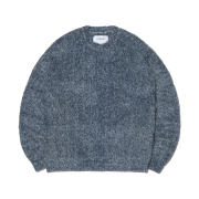 NOMANUAL Fuzz Hairy Knit Melange