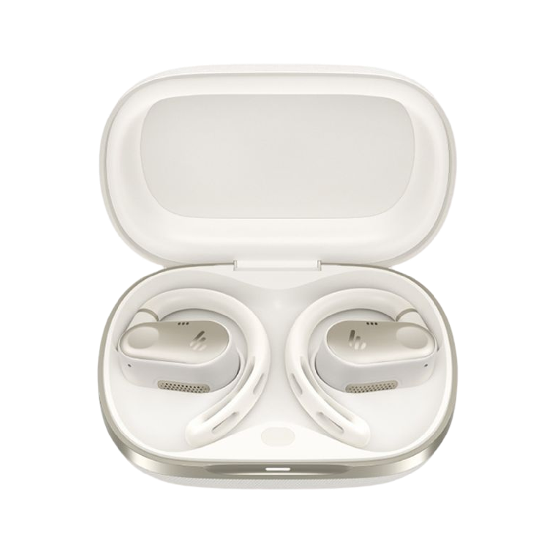 에디파이어 컴포 플렉스 오픈 이어 트루 무선 블루투스 이어버드 화이트(EDIFIER Comfo Flex Open‑Ear True Wireless Earbuds – White)