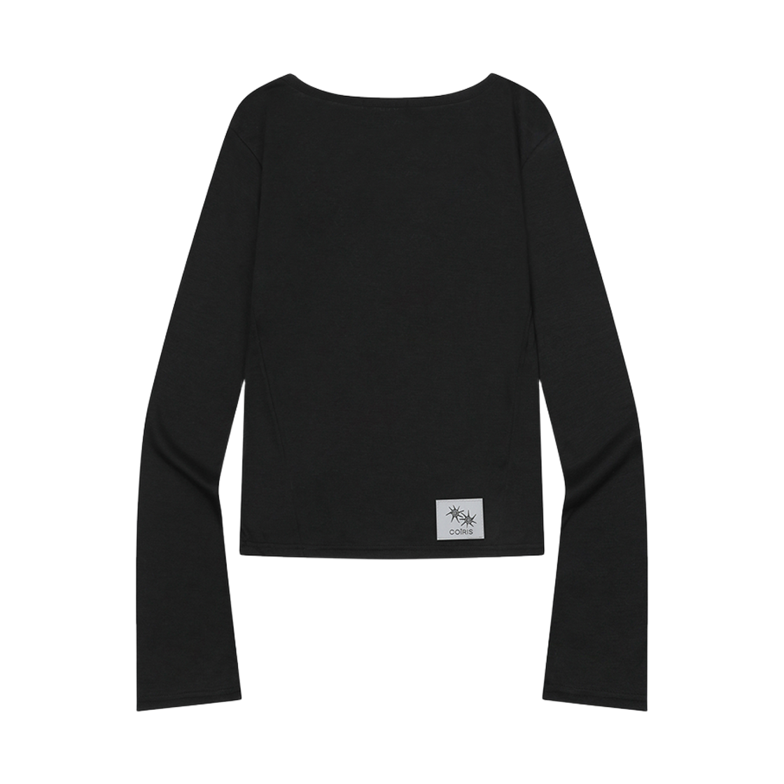 코이리스 리라 시스루 슬림 롱 슬리브 티 블랙(Coiris Lyra See Through Slim Long Sleeve T Black) - 2