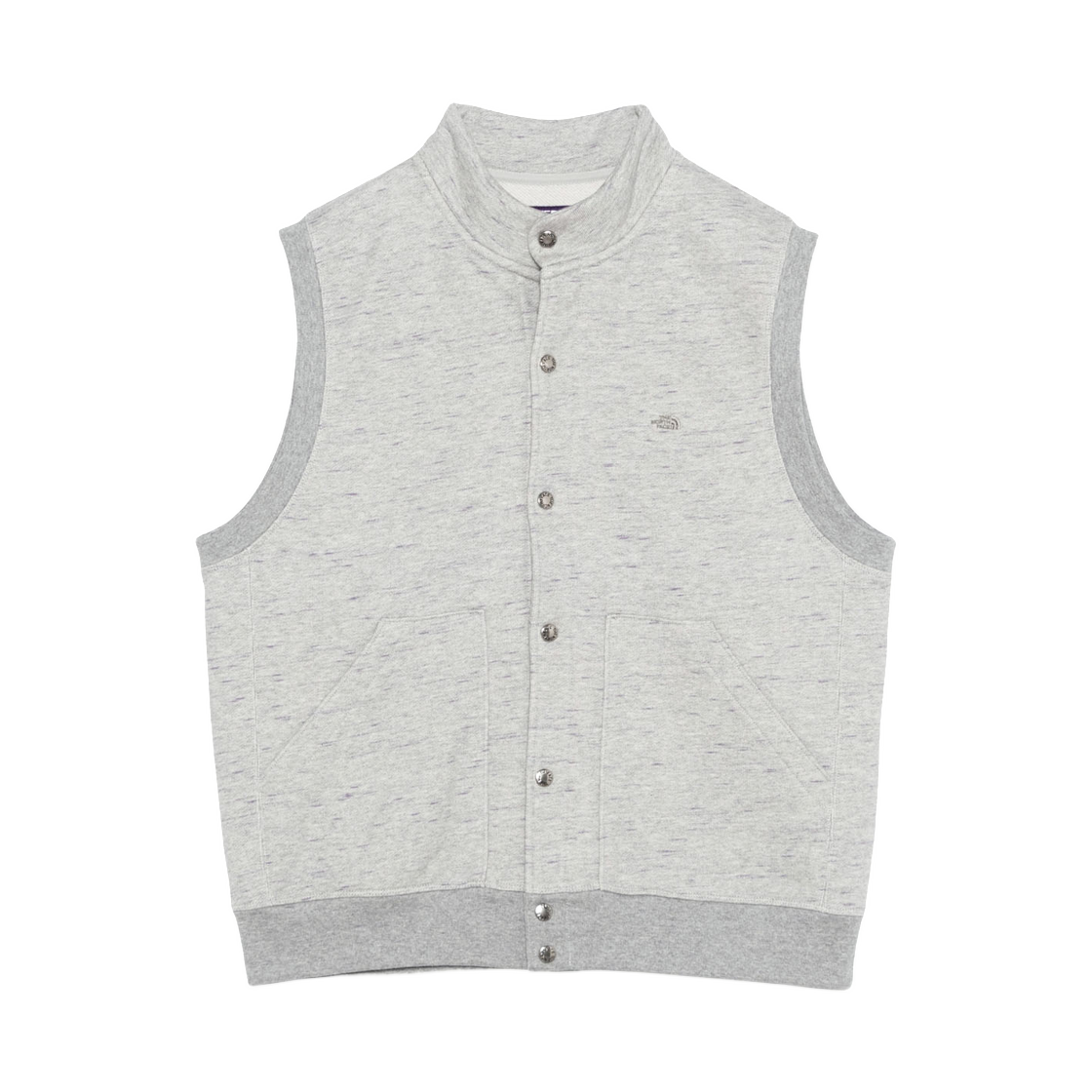 노스페이스 퍼플라벨 필드 스웨트베스트 믹스 그레이(The North Face Purple Label Field Sweatvest Mix Gray) - 1