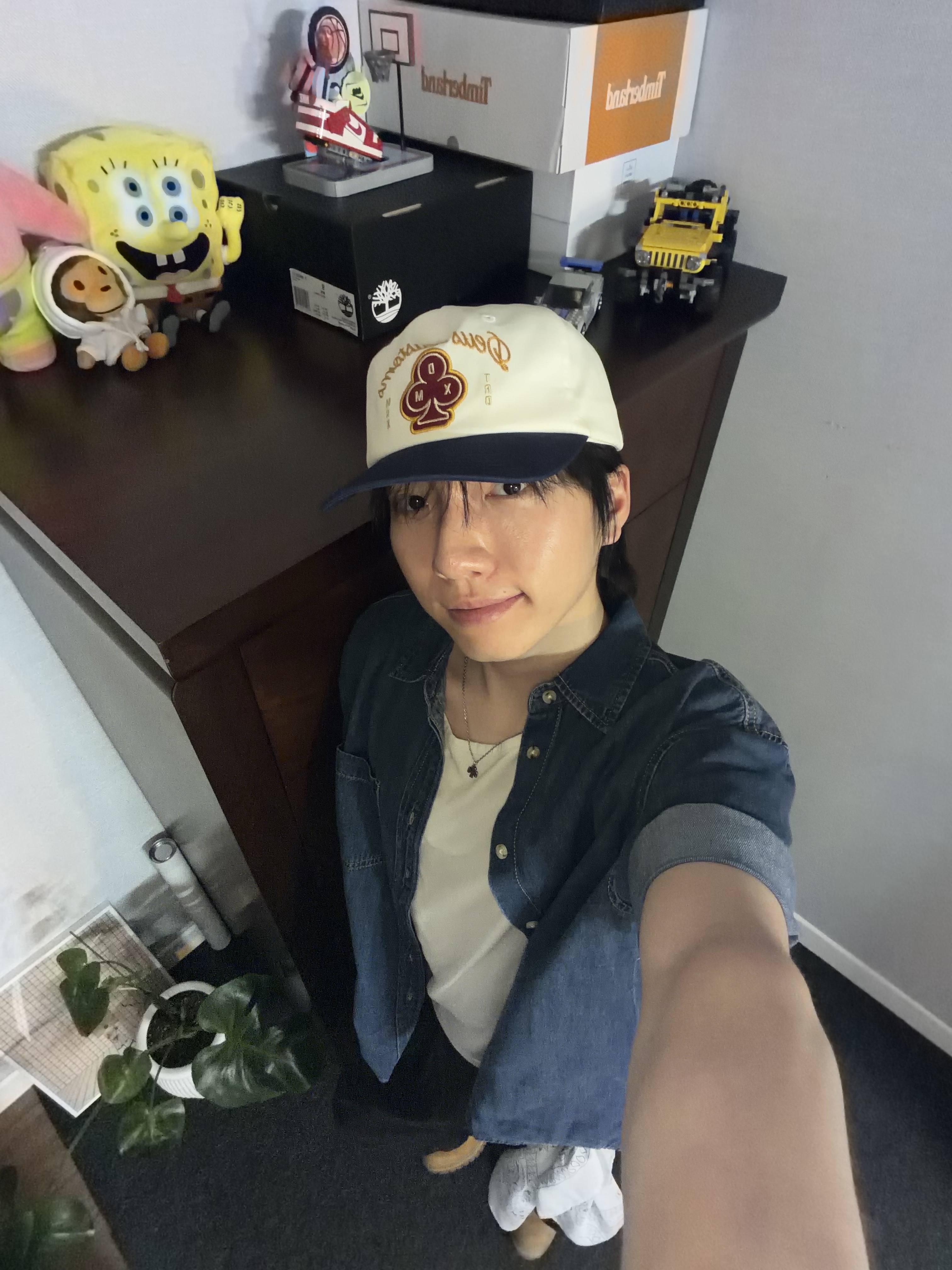 Deus Ex Machina Basto Cap Ivory 착용 스타일 - 2