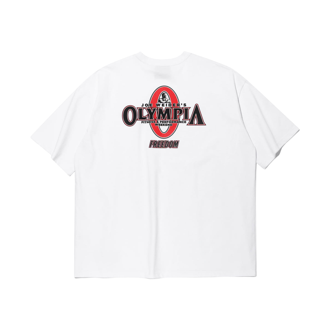 프리덤 올림피아 스몰 로고 티셔츠 화이트(FREEDOM Olympia Small Logo T-Shirts White) - 2