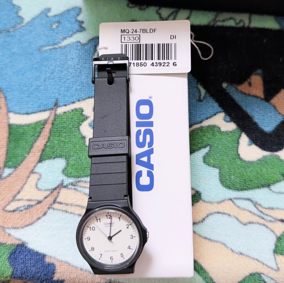 Casio MQ-24-7BL 착용 스타일 - 1