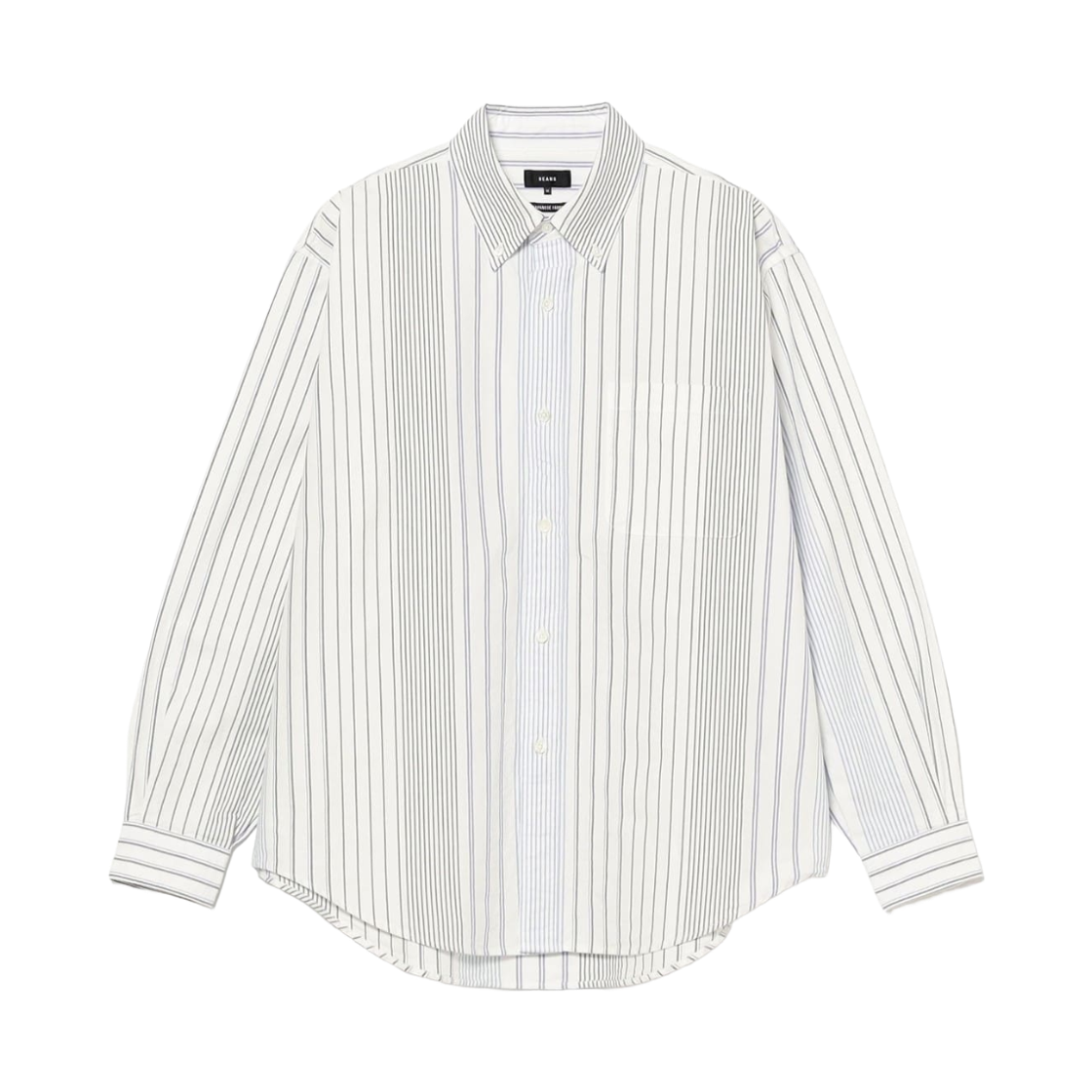 빔즈 헤비 옥스포드 버튼 다운 셔츠 멀티 스트라이프(Beams Heavy Oxford Button Down Shirt Multi Stripe)
