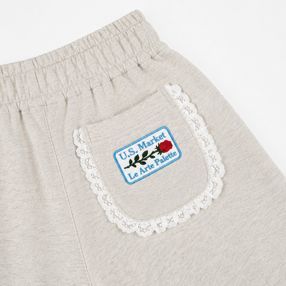 언스테디마켓 버뮤다 쇼츠 아이보리(UnsteadyMarket Bermuda Shorts_ Ivory) - 4