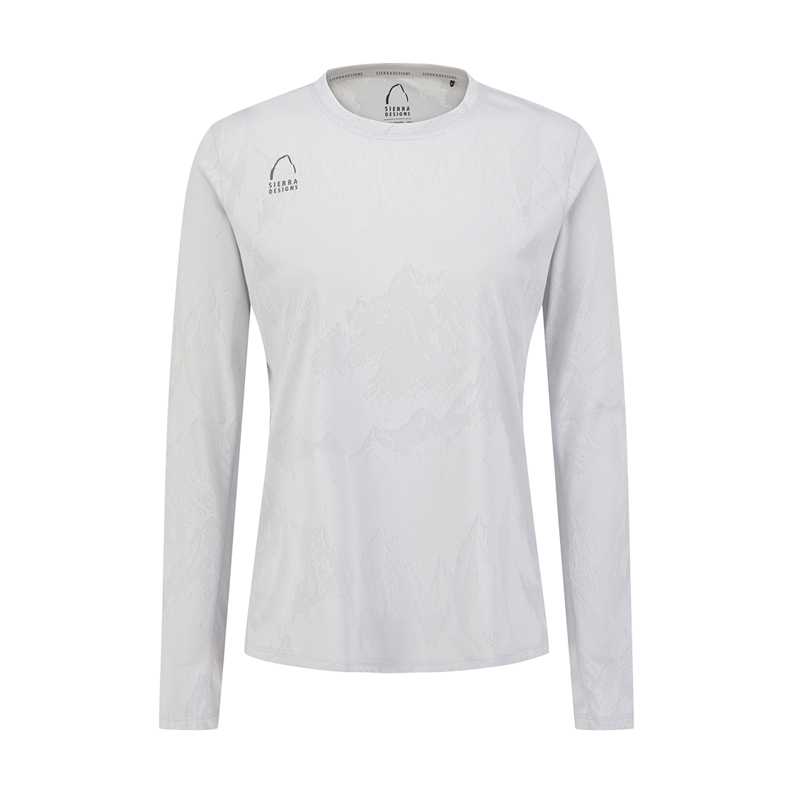 N6222BRL35LGY SIERRA DESIGNS W AIRPEAK Long Sleeve Light Grey
