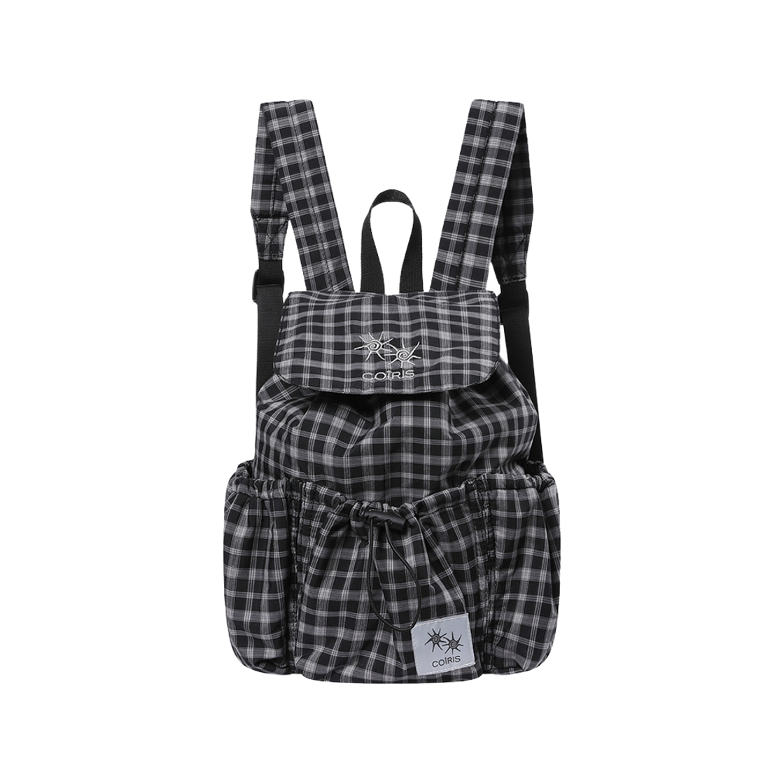 C-P00000IT Coiris Colby Vintage Check Mini Back Pack Unisex Black