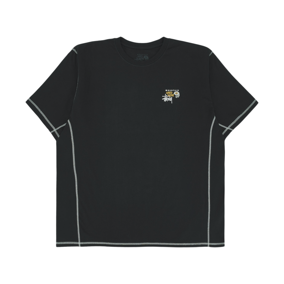 스투시 x 마운틴 하드웨어 티셔츠 스텔스 그레이(Stussy x Mountain Hardwear T-Shirt Stealth Grey) - 2