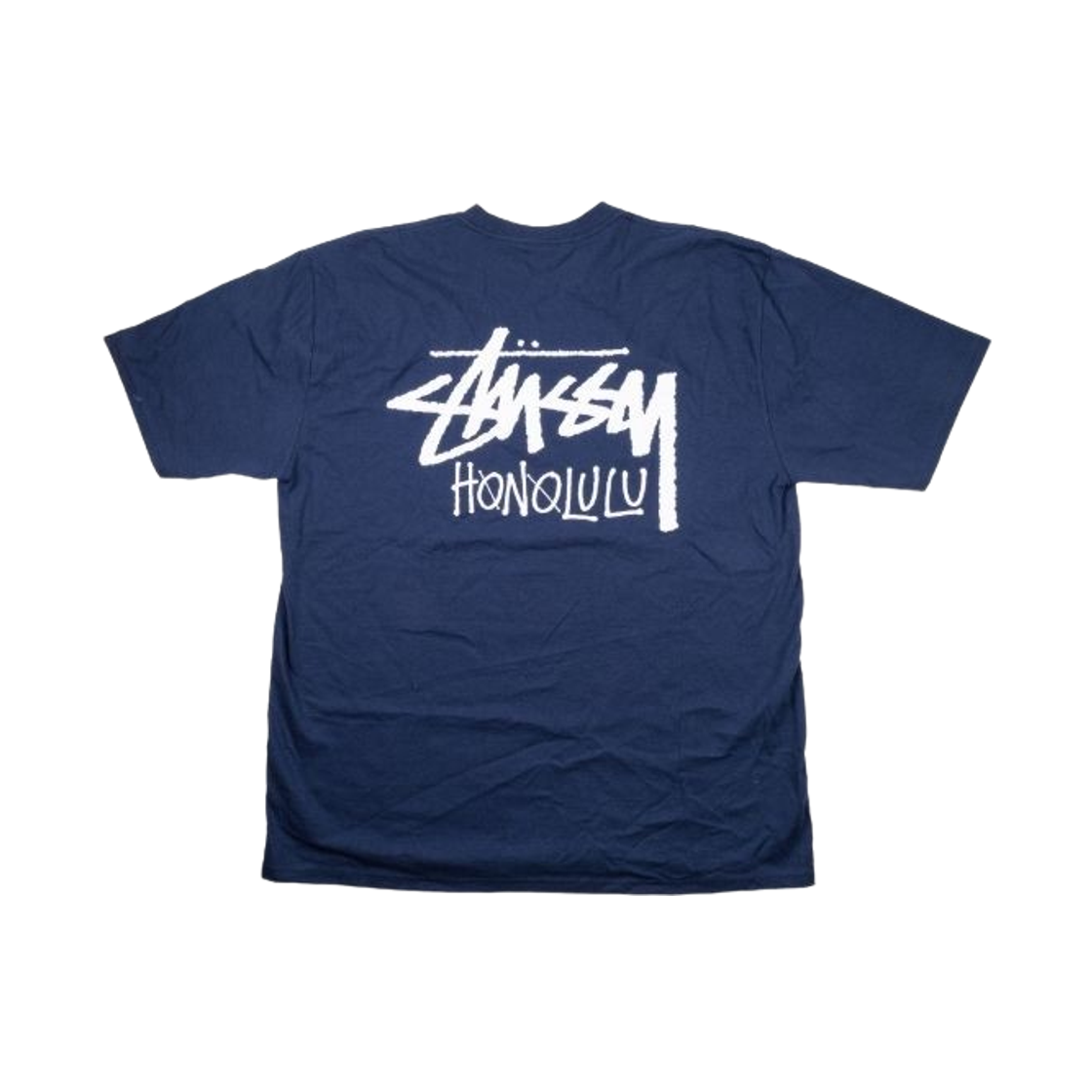 3903719/3903798/3903868/3903970 Stussy Stock Honolulu T-Shirt Navy