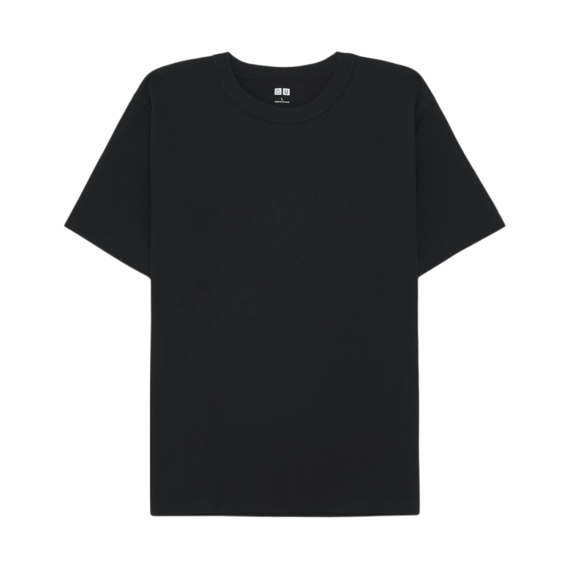 유니클로 U 크루넥 티셔츠 블랙(Uniqlo U Crewneck T-Shirt Black)