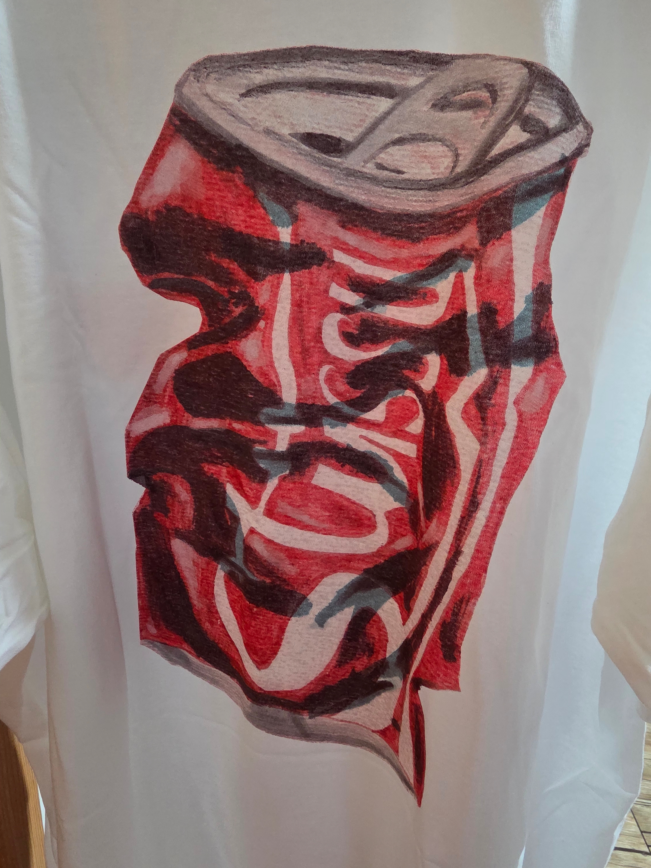 Stussy Soda Can T-Shirt White 착용 스타일