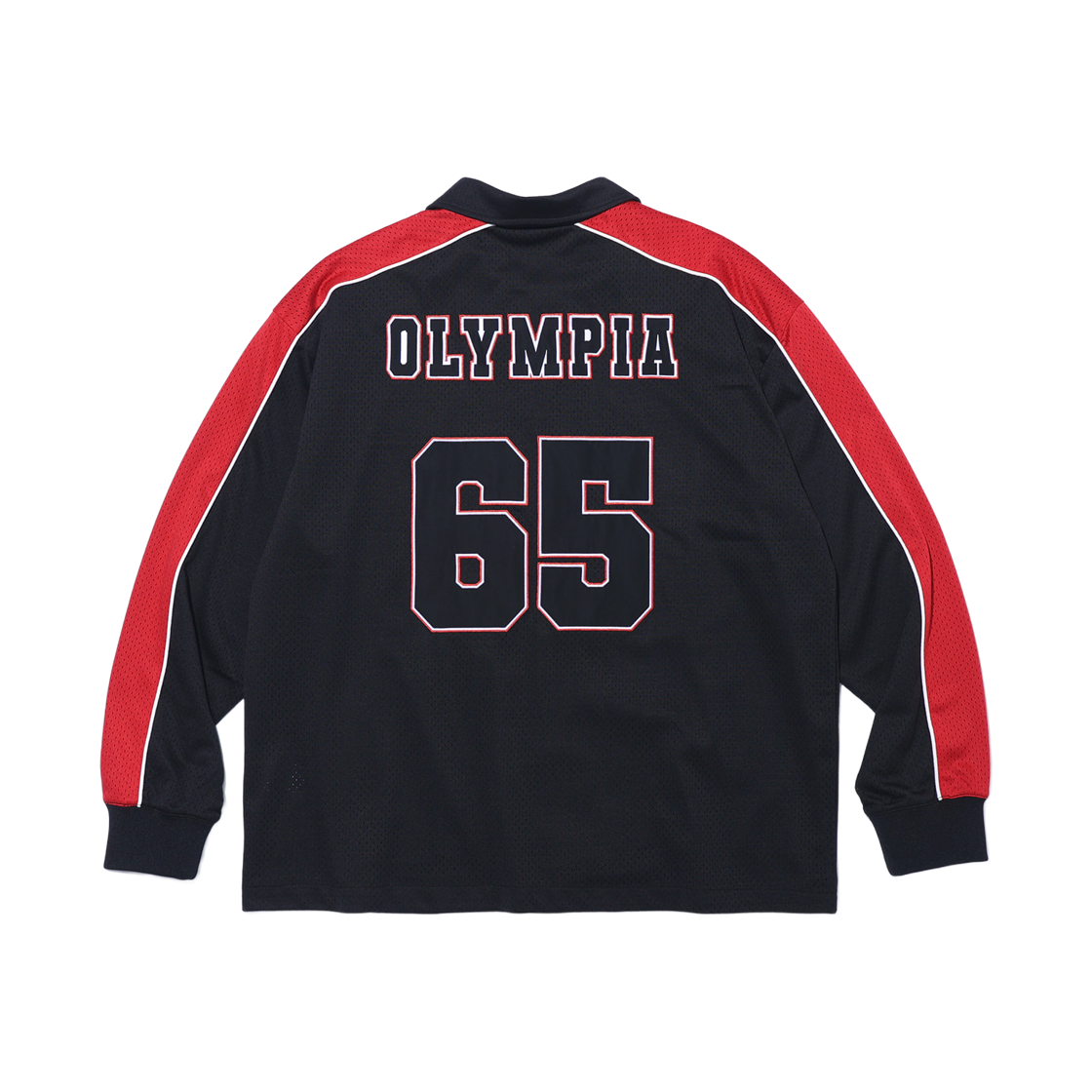 프리덤 올림피아 레터링 올 메쉬 코치자켓 블랙(FREEDOM Olympia Lettering All Mesh Coach Jacket Black) - 2