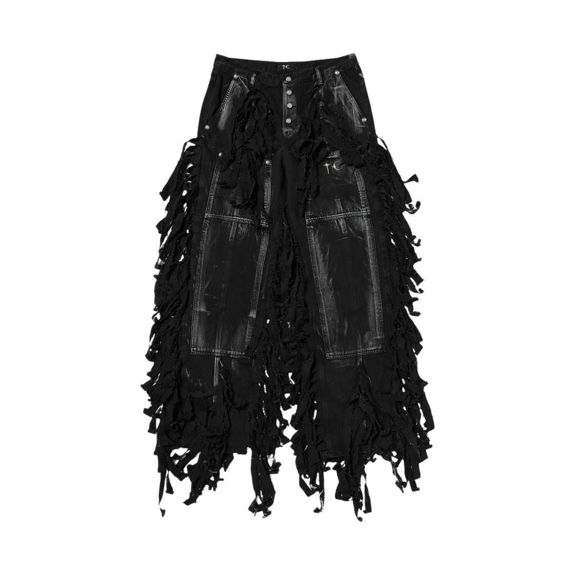 떠그 클럽 x 배틀그라운드 익스클루시브 길리 수트 팬츠 블랙(Thug Club x PUBG Exclusive Ghillie Suit Pants Black)
