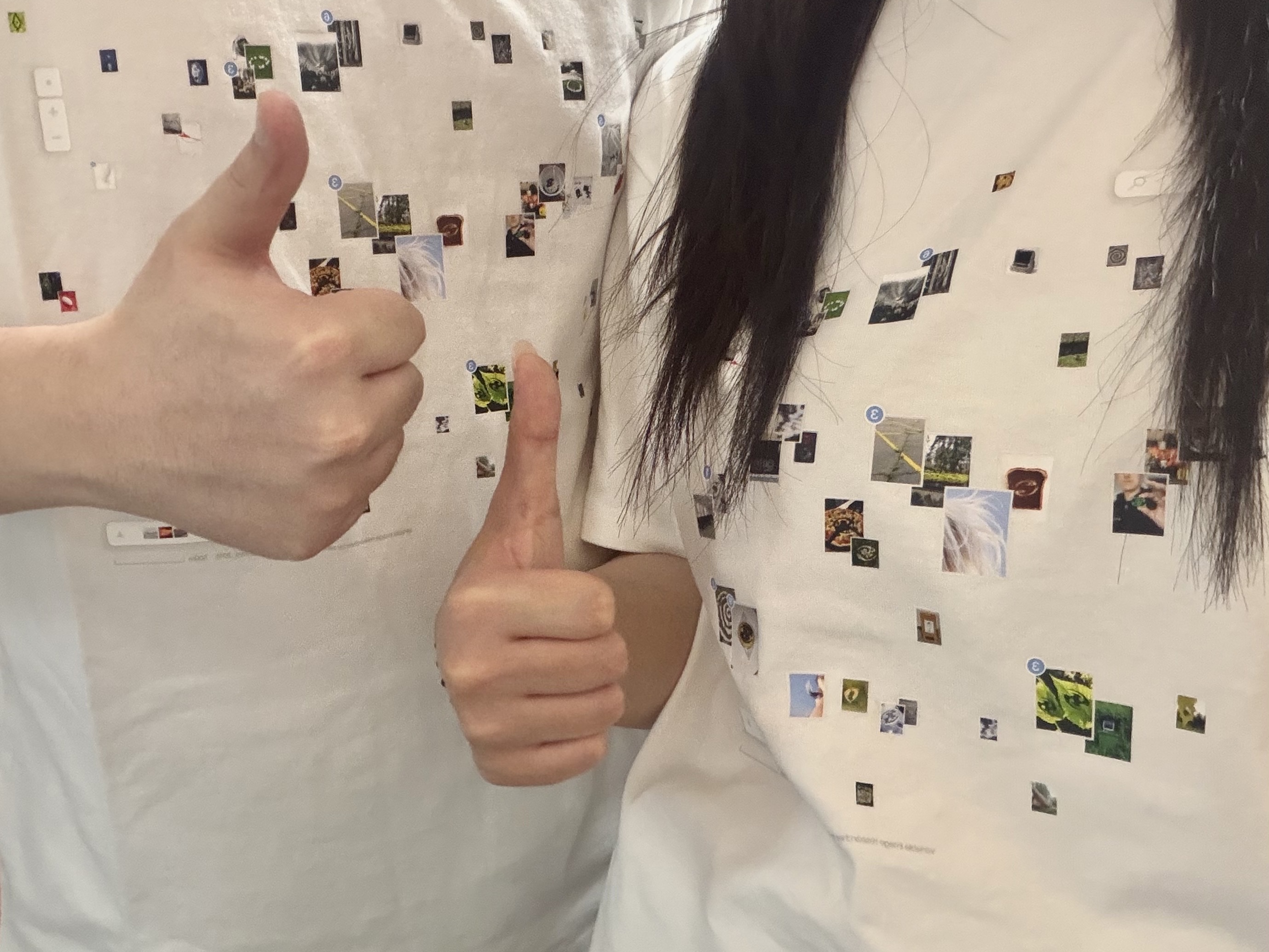 Sansan Gear Throwback T-Shirt White 착용 스타일 - 2