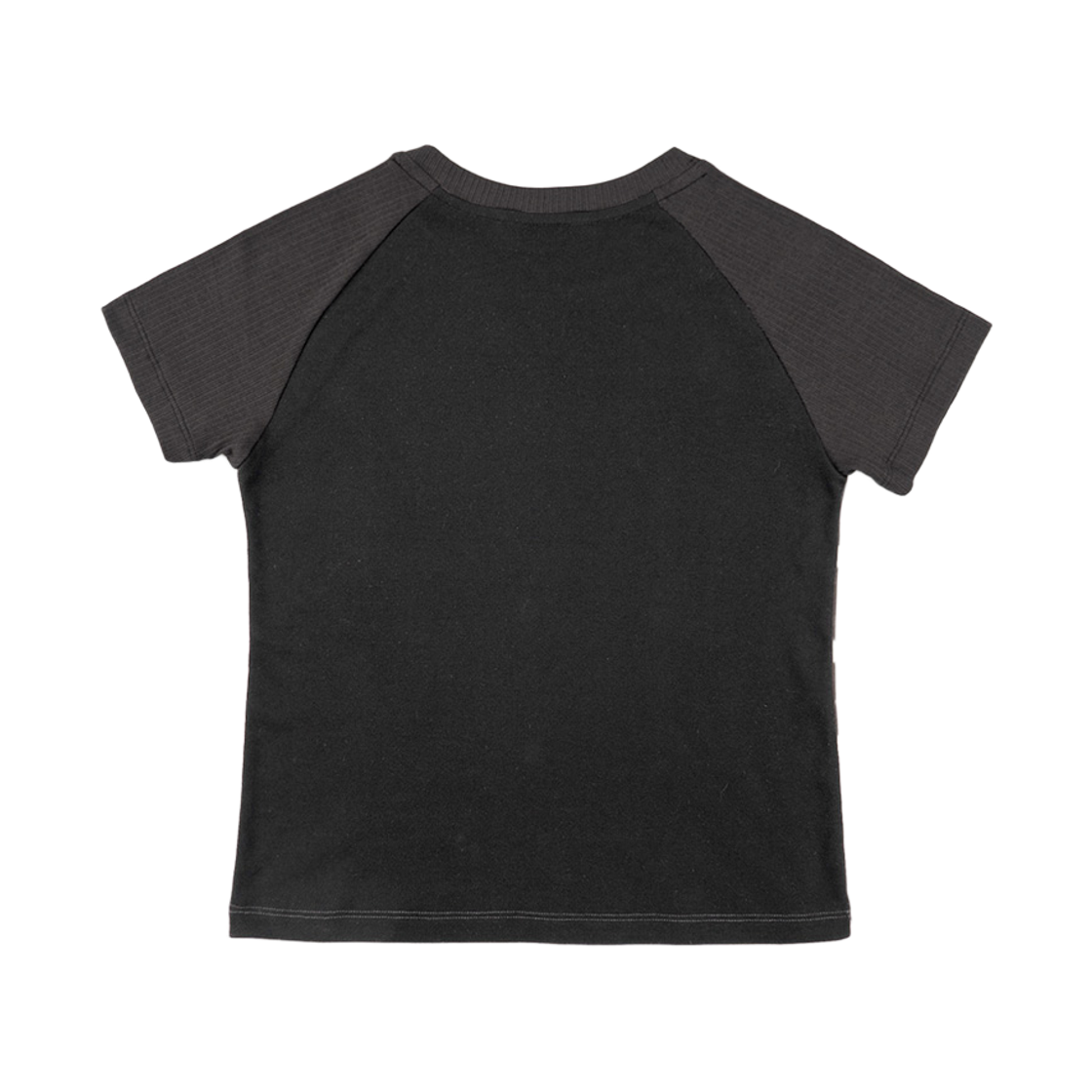 언스테디마켓 프린티드 나그랑 티셔츠 챠콜그레이(UnsteadyMarket Printed Raglan Tee_Charcoal grey) - 2