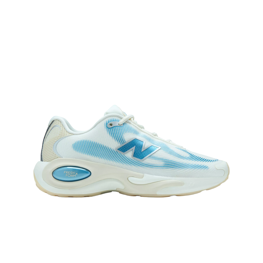 WACR15HW (W) New Balance Fresh Foam X AC Runner v1 Sea Salt Altitude Metallic