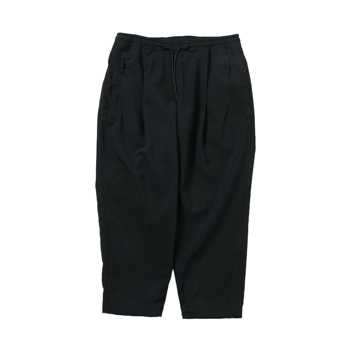 프릭스 스토어 에어라이드 세미 와이드 실루엣 크롭 리미티드 에디션 이지 팬츠 블랙(Freak's Store AiRide Semi Wide Silhouette Cropped Limited Edition Easy Pants Black)
