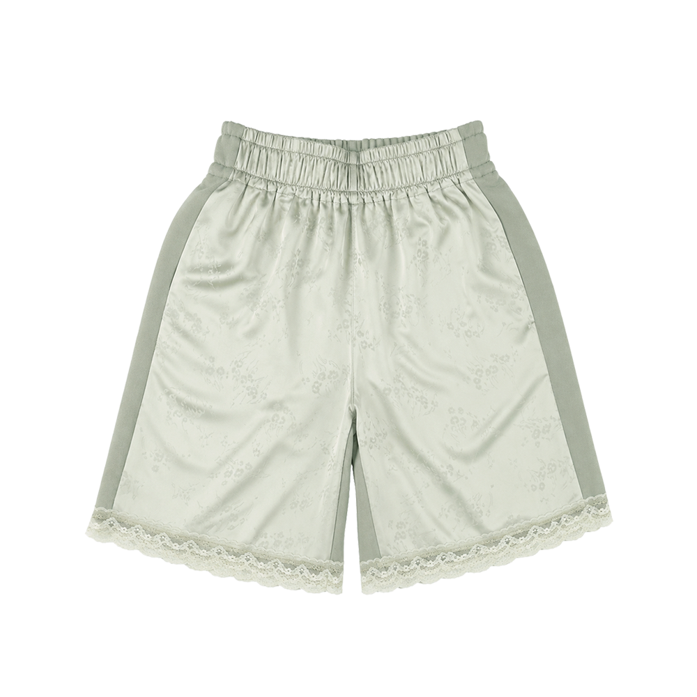 언스테디마켓 버뮤다 쇼츠 세이지그린(UnsteadyMarket Bermuda Shorts_Sage Green) - 1