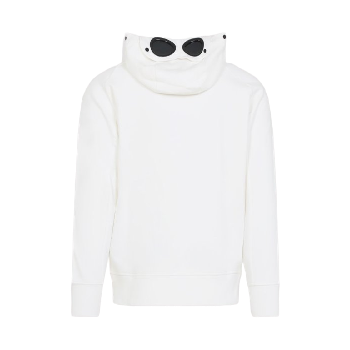 C.P. 컴퍼니 다이애그널 레이즈드 플리스 고글 스웨트셔츠 거즈 화이트 - 25FW(C.P. Company Diagonal Raised Fleece Goggle Sweatshirt Gauze White - 25FW) - 2