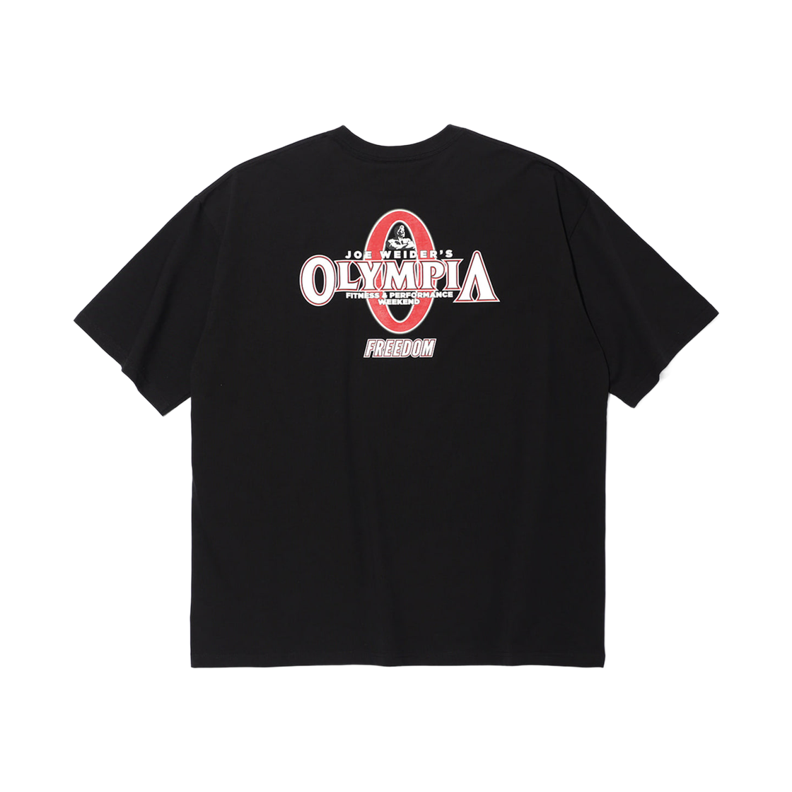 프리덤 올림피아 스몰 로고 티셔츠 블랙(FREEDOM Olympia Small Logo T-Shirts Black) - 2
