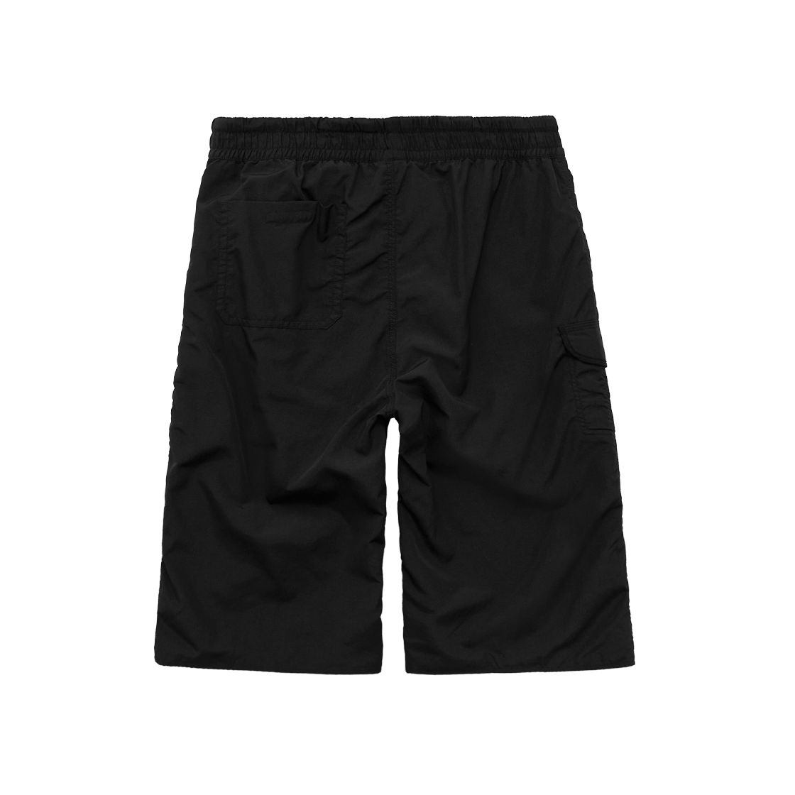 폴리테루 루즈드 나일론 비치 쇼츠 블랙(Polyteru Loosed Nylon Beach Short Black) - 2