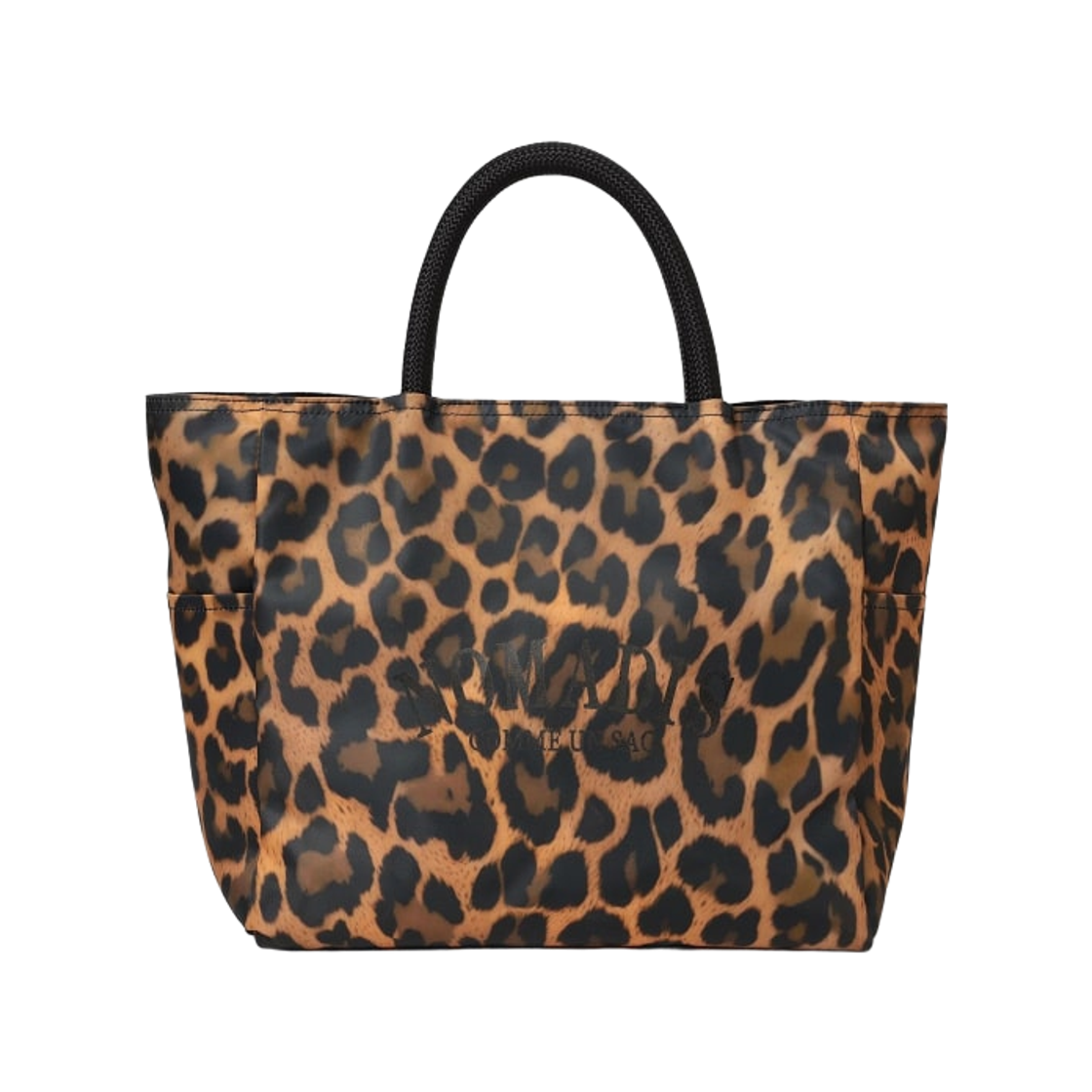 데미 럭스 빔즈 x 노마디스 SAC2 와이드 로고 토트백 레오파드(Demi-Luxe Beams x Nomadis SAC2 Wide Logo Tote Bag Leopard) - 1