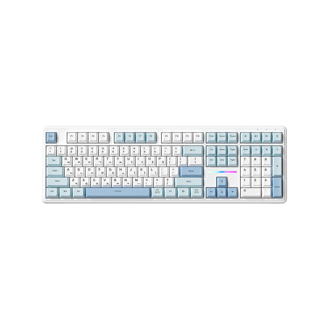 긱스타 GK108FE 유선 사무용 게이밍 풀배열 키보드 멤브레인 (4 컬러)(Geekstar GK108FE Silent Gamming Membrane Keyboard (4 colors)) - 2