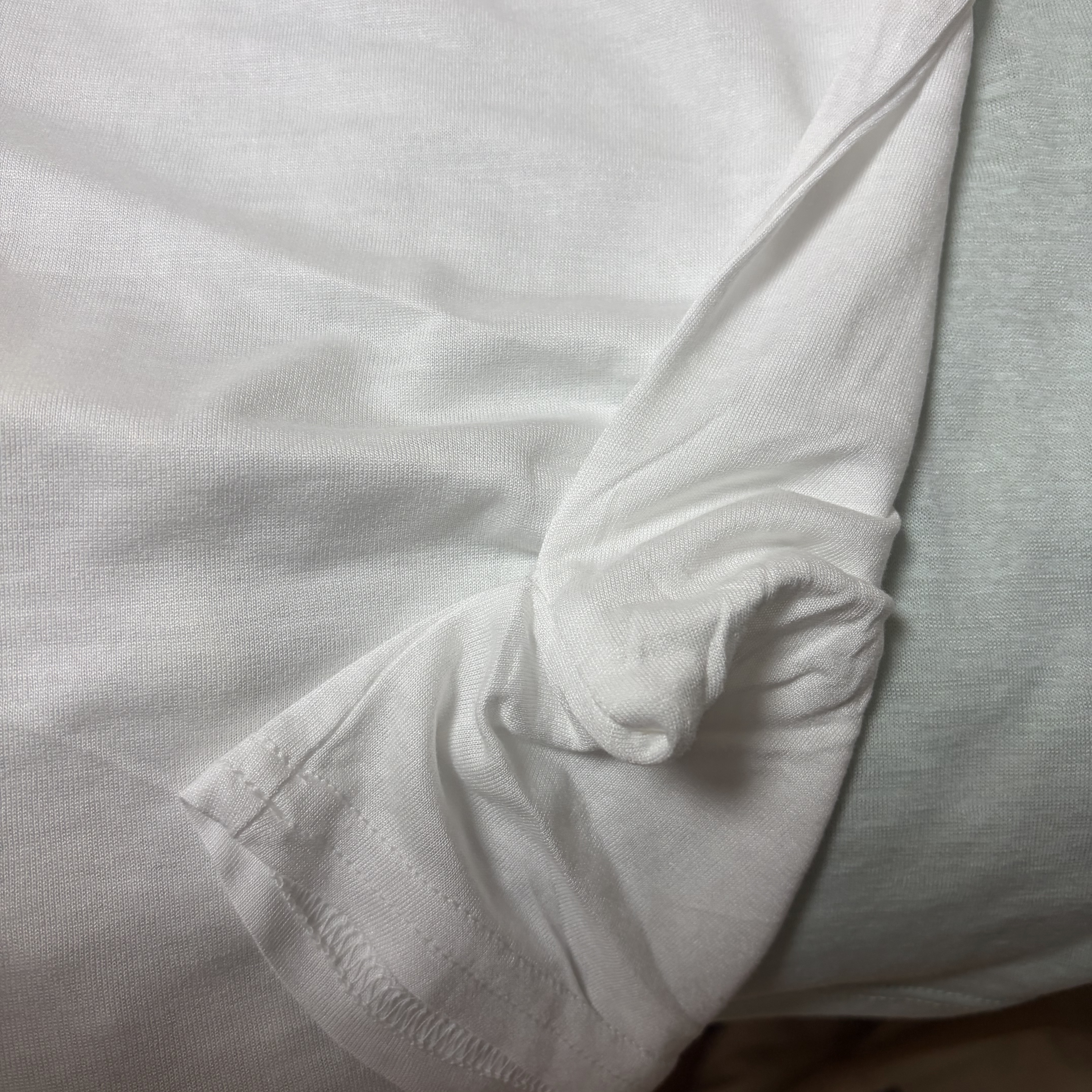 Sculptor Lazy Sleeveless Layered Tee Mint 착용 스타일 - 4