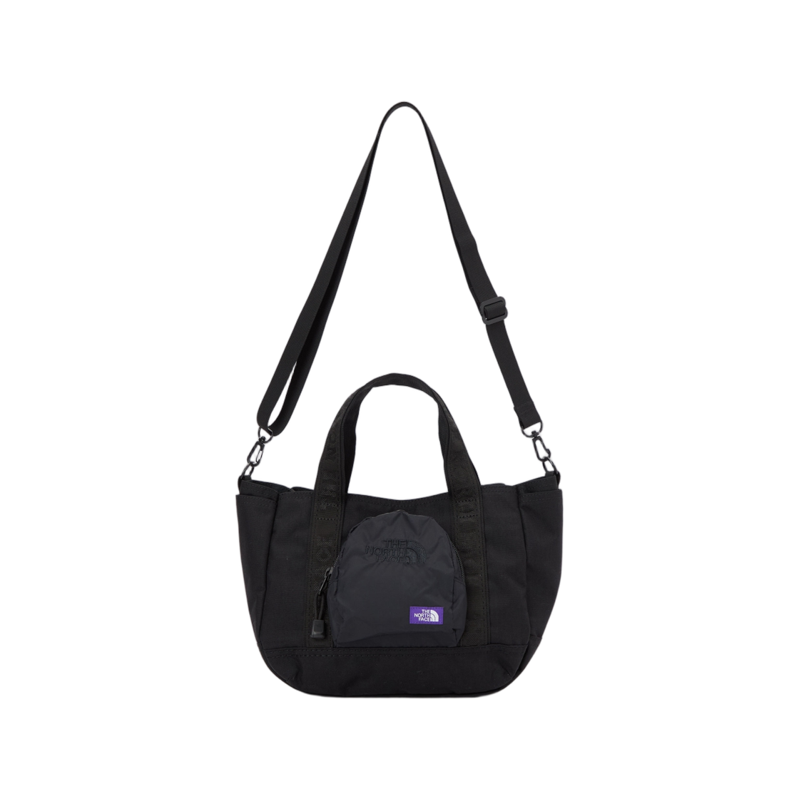 노스페이스 퍼플라벨 코듀라 나일론 숄더 토트백 블랙(The North Face Purple Label Cordura Nylon Shoulder Tote Bag Black) - 1