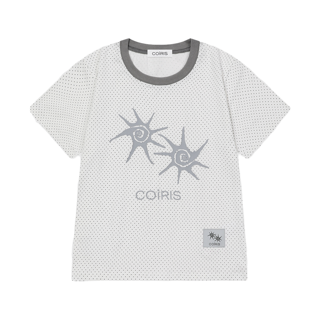 C-P00000IH Coiris Soluna Dot Half T White