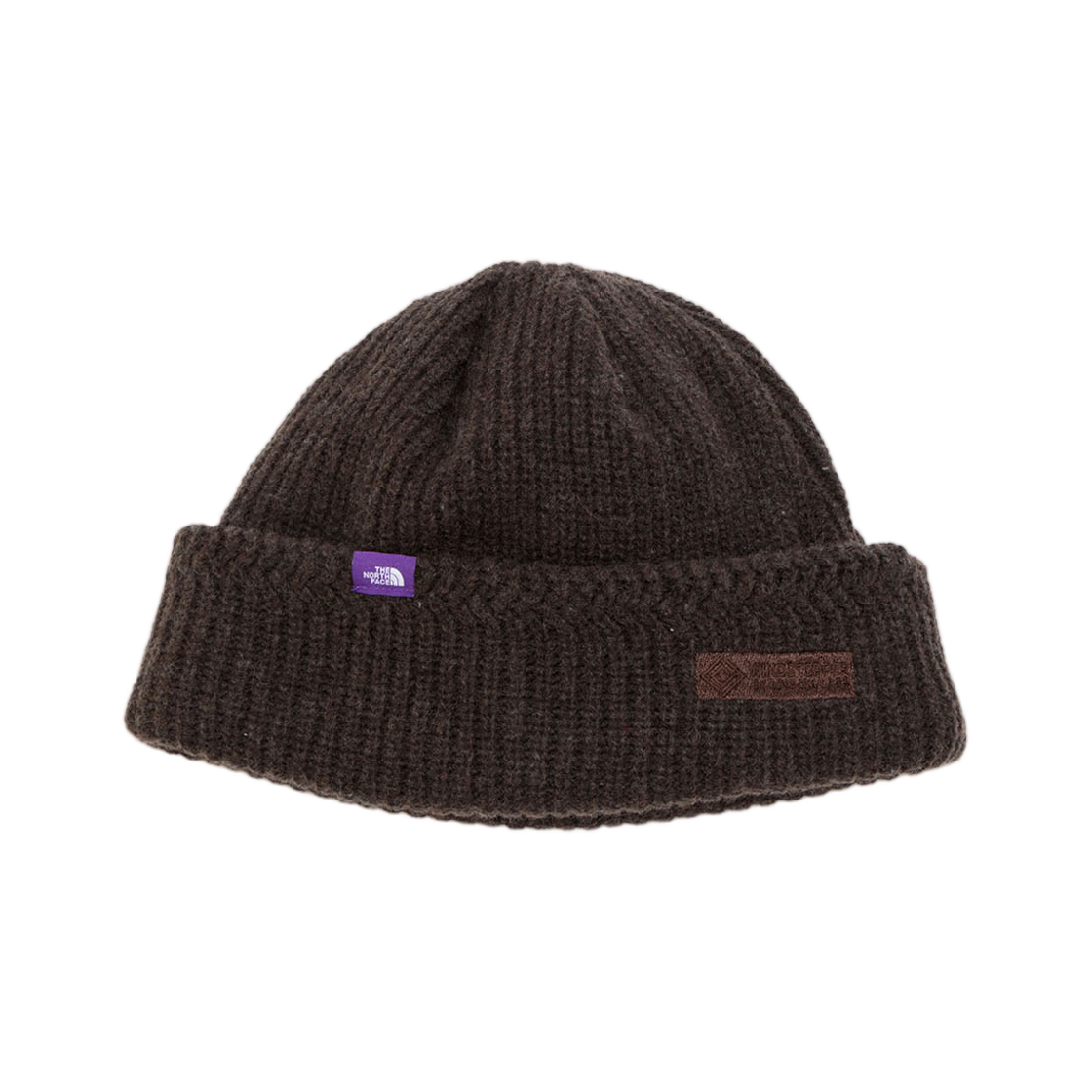 노스페이스 퍼플라벨 윈드스토퍼 필드 워치 캡 브라운(The North Face Purple Label Windstopper Field Watch Cap Brown) - 1