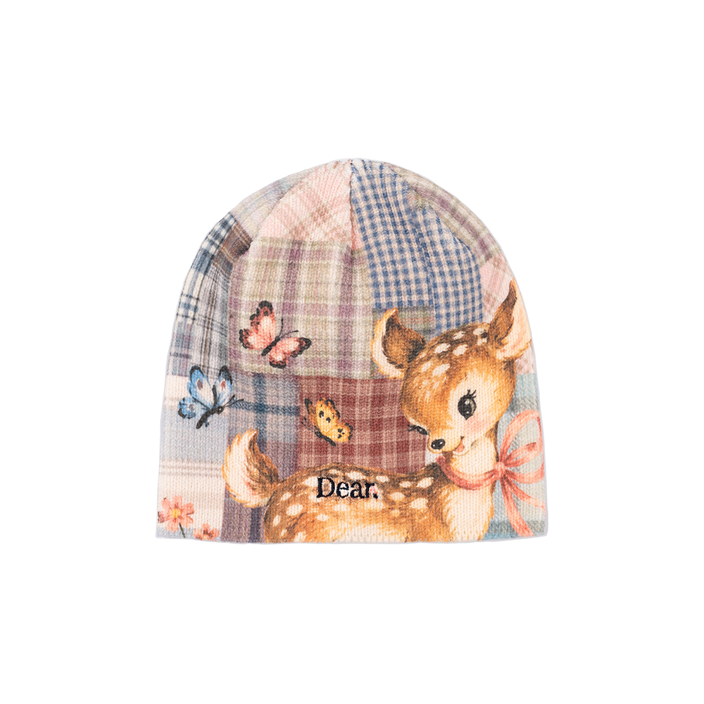 언스테디마켓 디어 패치워크 비니(UnsteadyMarket Dear Patchwork Beanie) - 1
