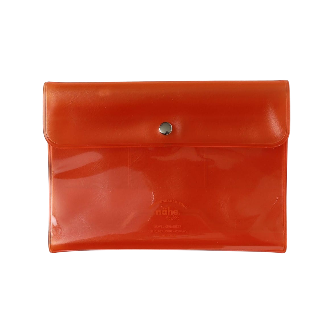 bPr 빔즈 x 나헤 트래블 오거나이저 클리어 오렌지(bPr Beams x Nahe Travel Organizer Clear Orange) - 1