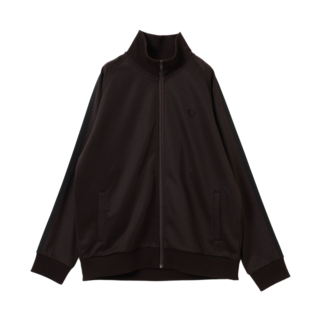 - Fred Perry x Beams Track Jacket Rich Brown Black