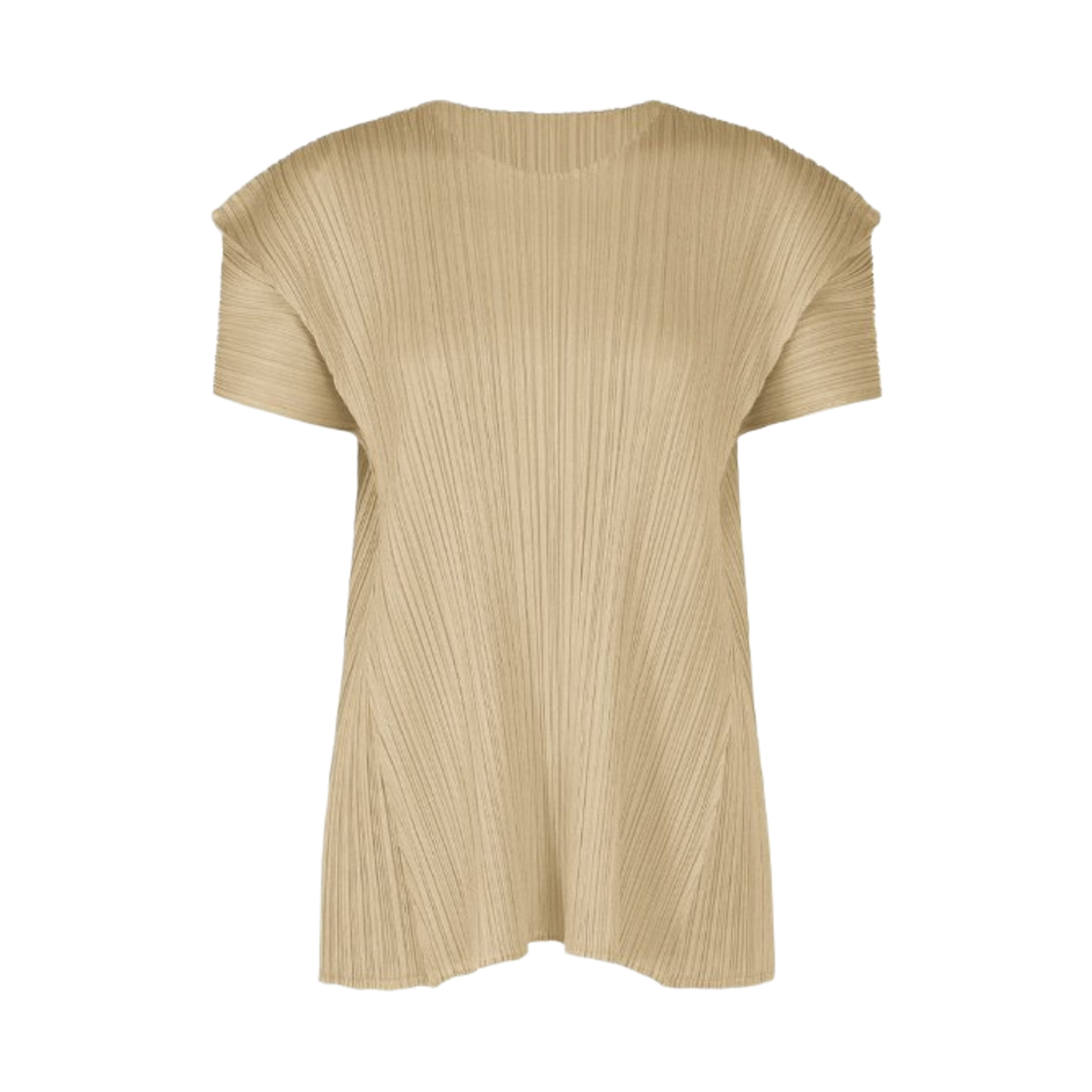 PP63/PP68-JK491-42 (W) Pleats Please Issey Miyake Bouquet Top Sand Beige