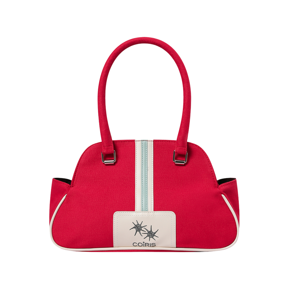 C-P00000JE Coiris Morik Halfmoon Canvas Bowling Bag Red