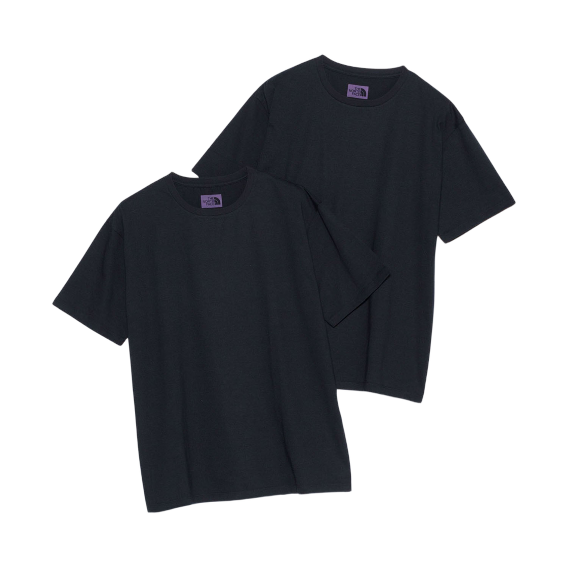 노스페이스 퍼플라벨 팩 필드 티셔츠 네이비 (2개 세트)(The North Face Purple Label Pack Field T-Shirt Navy (Set of 2)) - 1